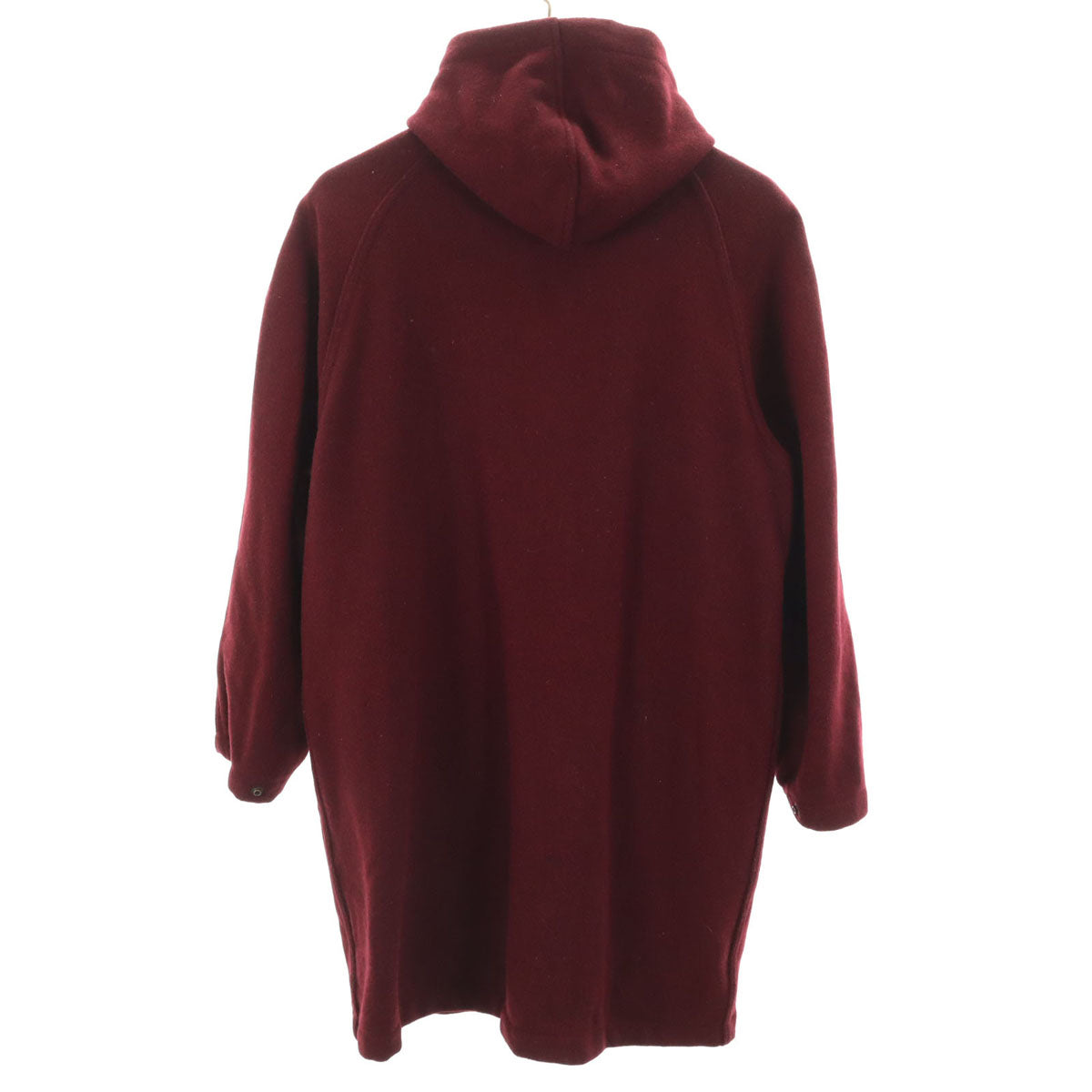 70s ヴィンテージ フーデッド コート 18 ボルドー TALONジップ レディース