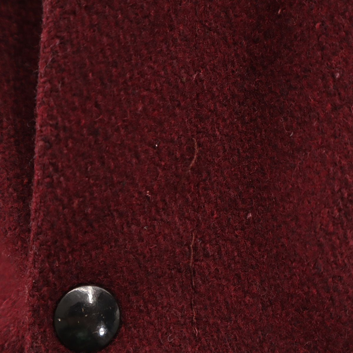 70s ヴィンテージ フーデッド コート 18 ボルドー TALONジップ レディース