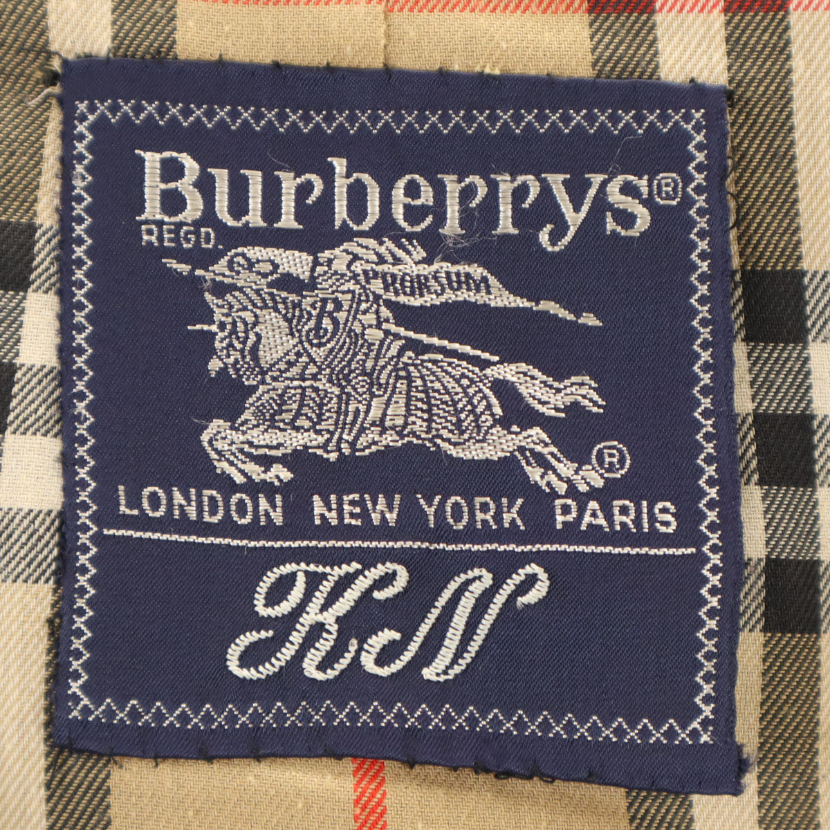 Burberrys バーバリーズ 90s オールド ステンカラーコート ブラック レディース