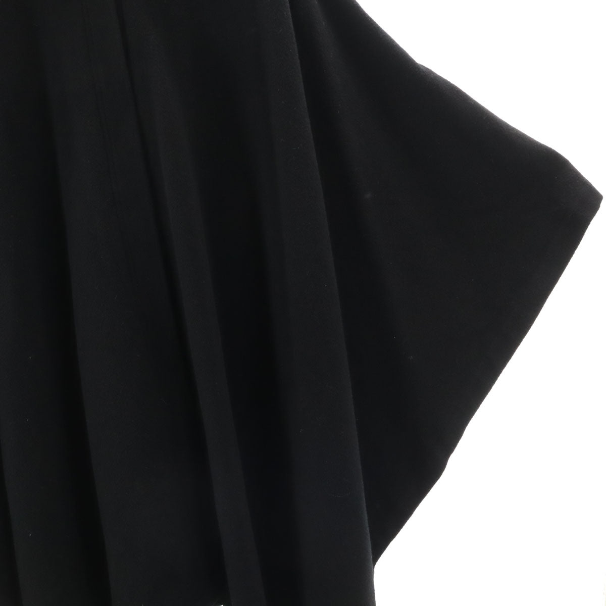 La Mode BALENCIAGA ラモード バレンシアガ 90s 日本製 オールド ロング ポンチョ 38 ブラック ケープコート レディース