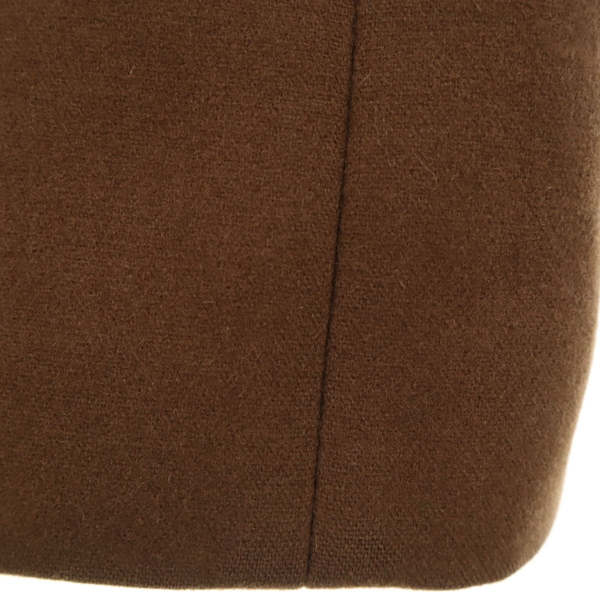 ATTACHMENT アタッチメント 日本製 カシミヤブレンド 平二重メルトン チェスターコート 1 ブラウン メンズ