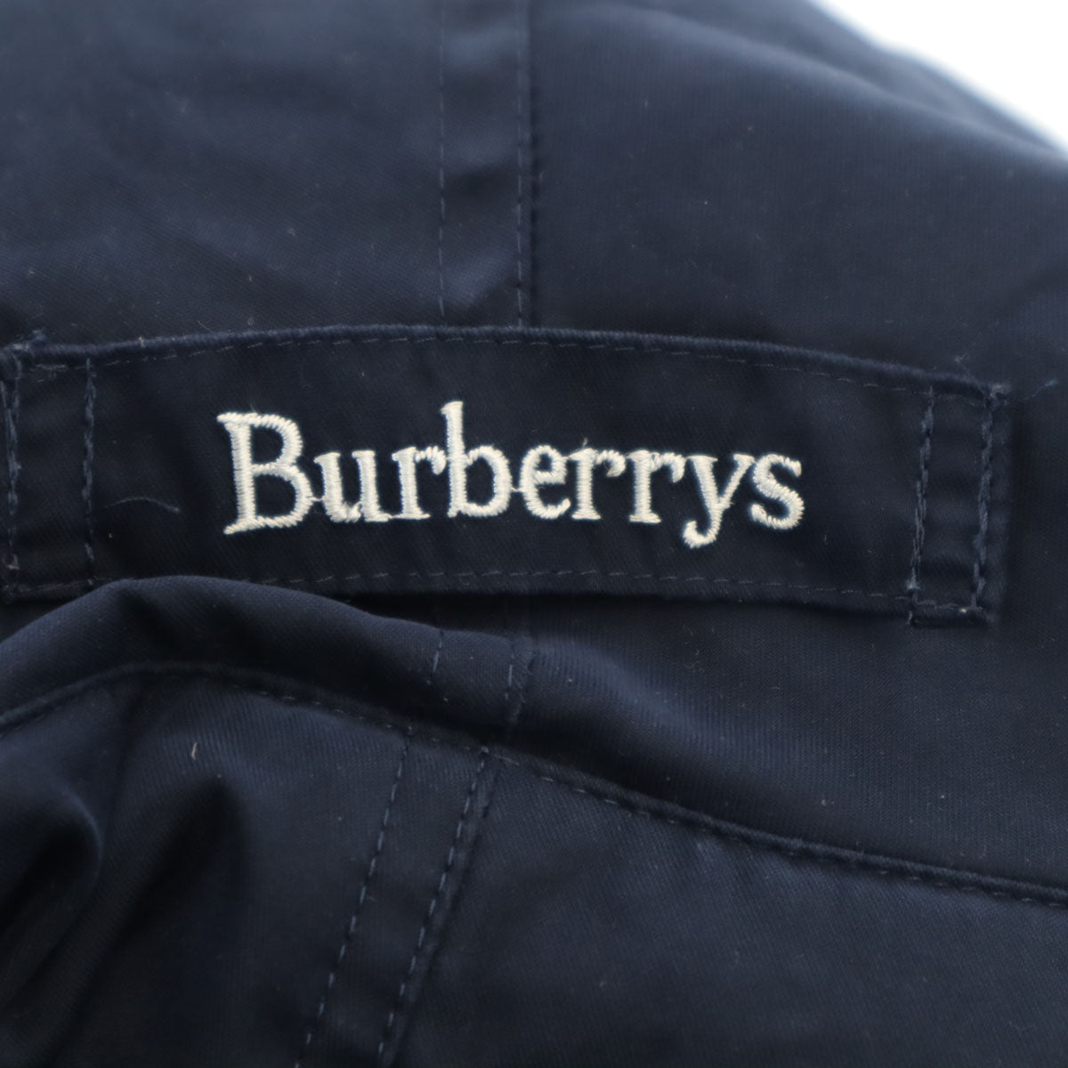 Burberrys バーバリーズ 90s オールド フーデット コート ネイビー ライナー付き 三陽商会 レディース