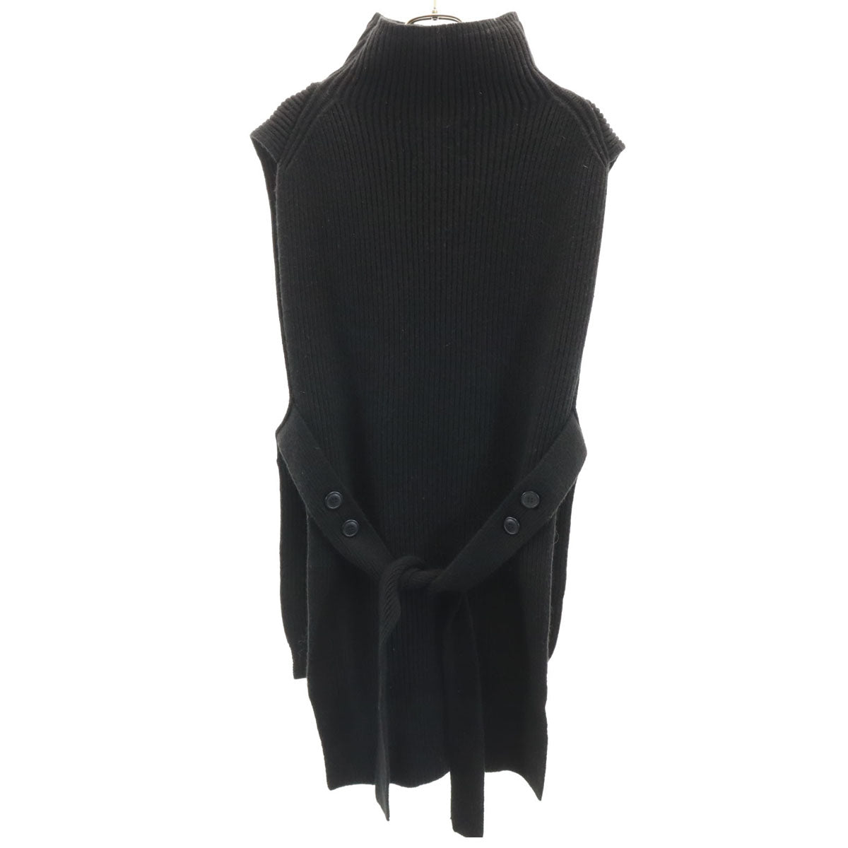 AMERI UNDRESSED アメリ ポンチョ M ブラック ニット レディース