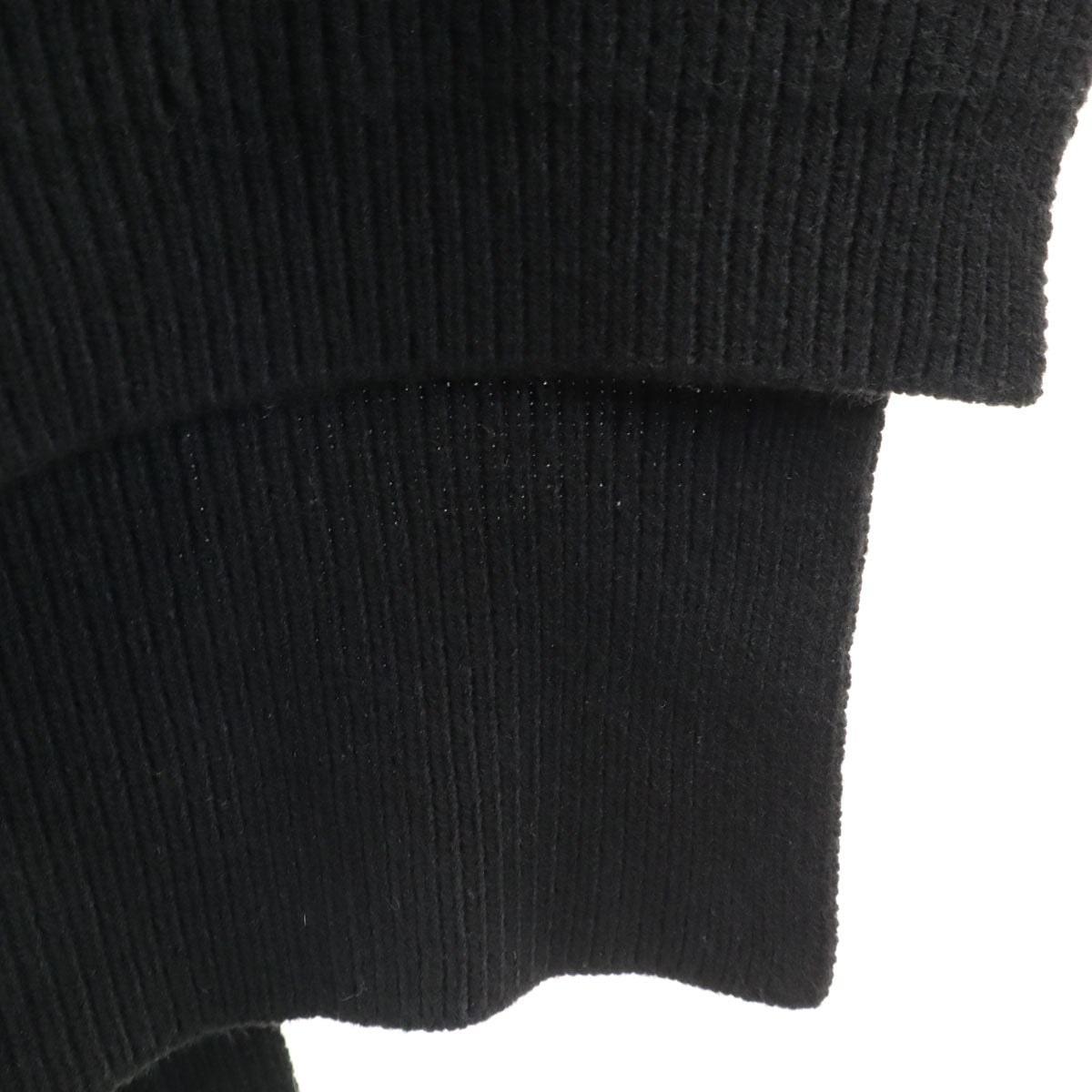 AMERI UNDRESSED アメリ ポンチョ M ブラック ニット レディース