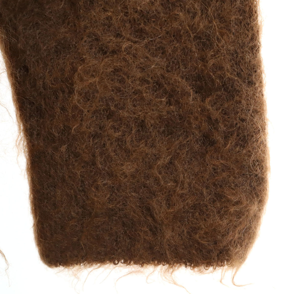 ATON エイトン 日本製 長袖 ニットカーディガン 2 ブラウン系 メンズ