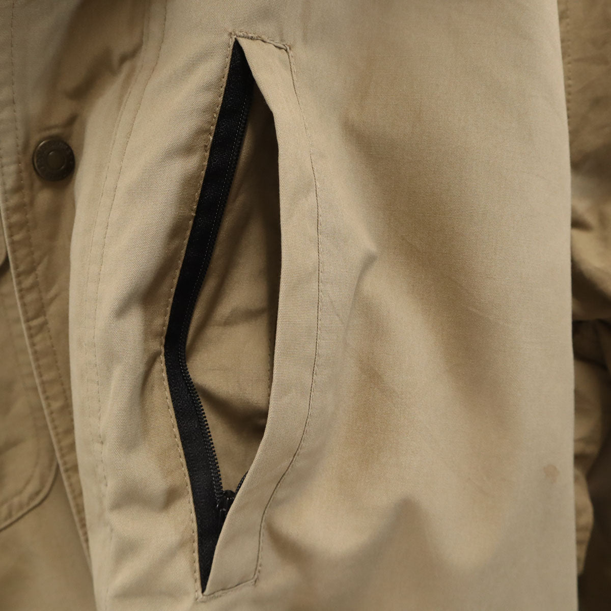 Eddie Bauer エディバウアー 90s オールド 黒タグ コート XL グレージュ アウトドア メンズ