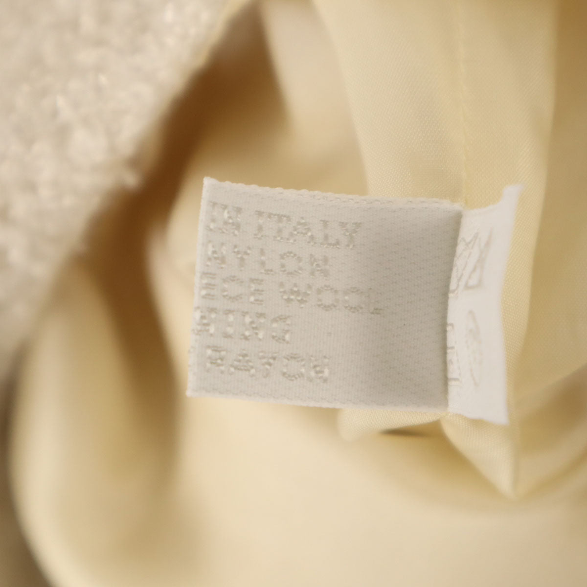 PRADA プラダ ノースリーブ ワンピース 42 アイボリー アンサンブル セット レディース