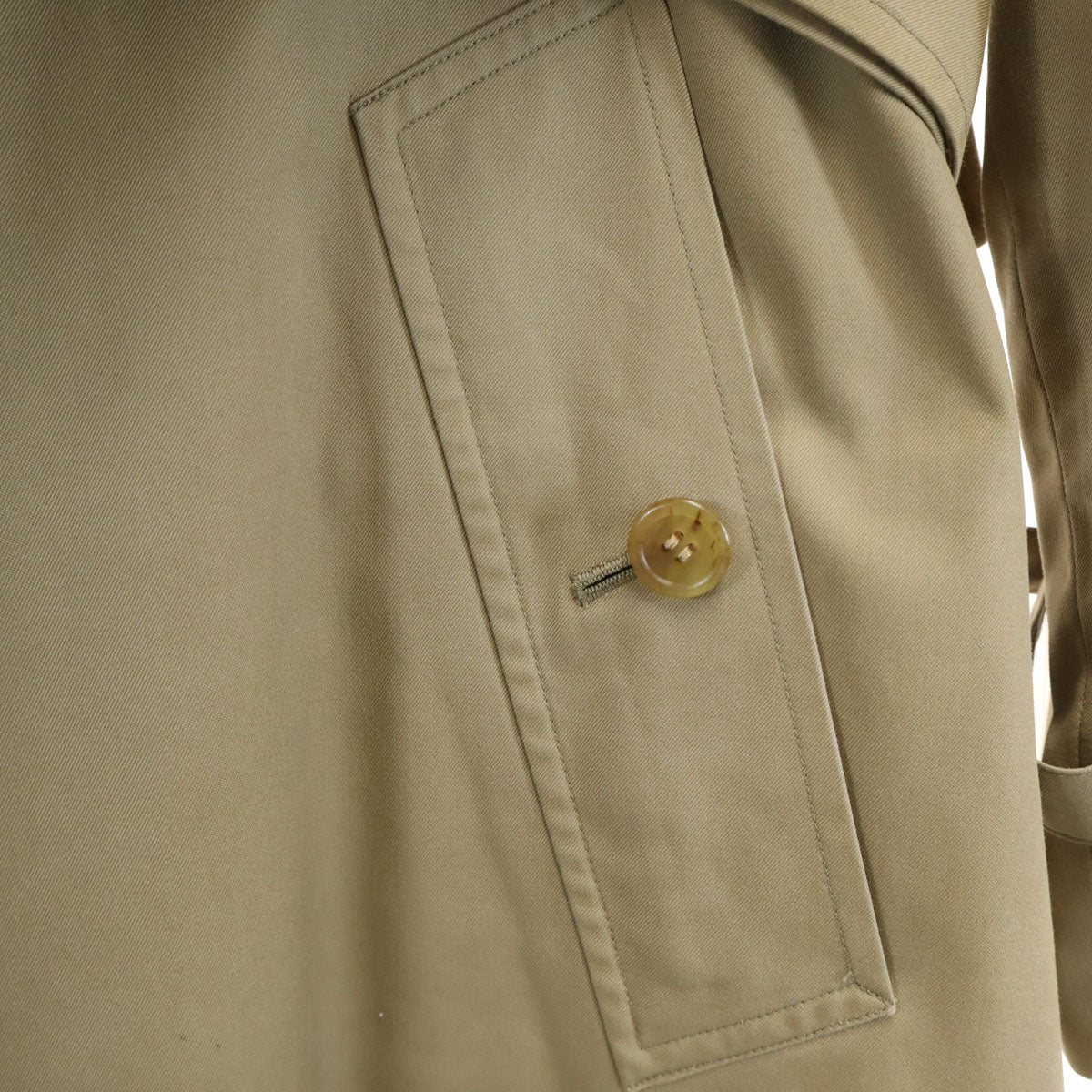 Burberrys バーバリーズ 90s オールド ステンカラーコート L カーキベージュ ベストライナー付き メンズ