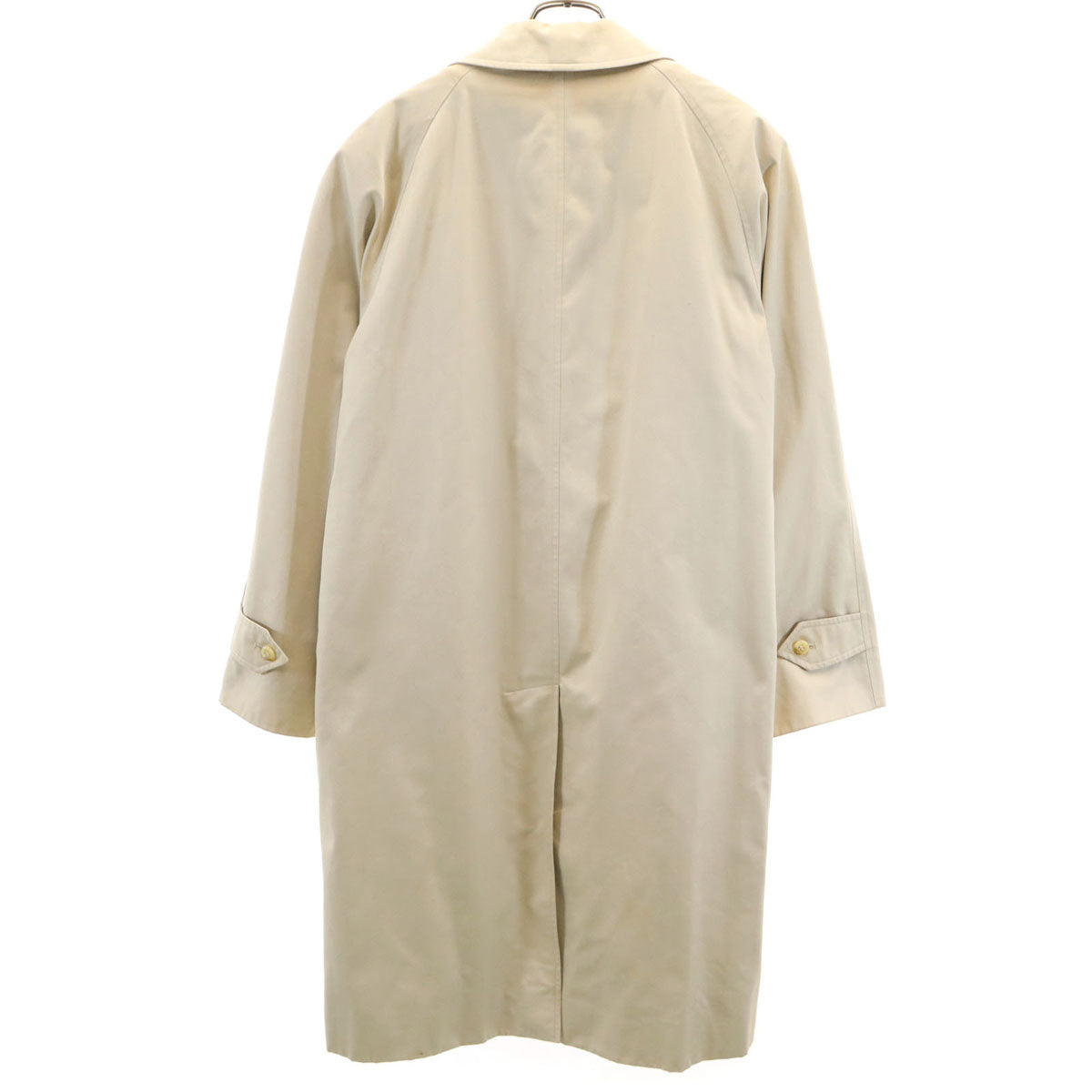 Burberrys バーバリーズ 80s 90S 英国製 オールド ステンカラーコート 46 ベージュ ベストライナー付き メンズ