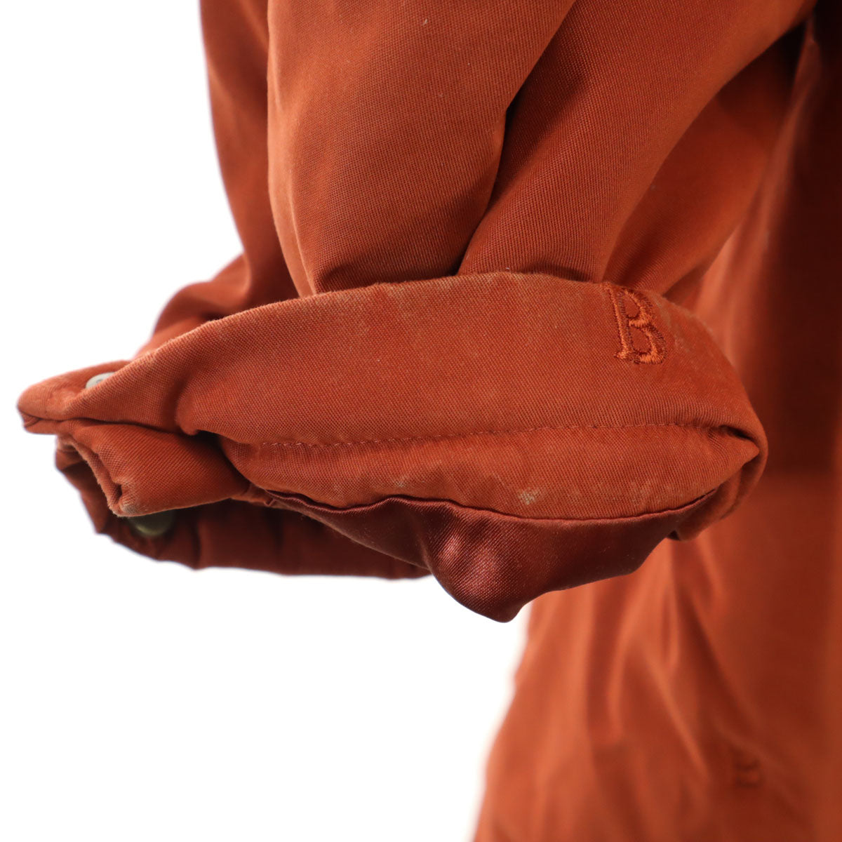 Burberrys バーバリーズ 90s オールド 中綿コート 9AR オレンジ系 三陽商会 レディース