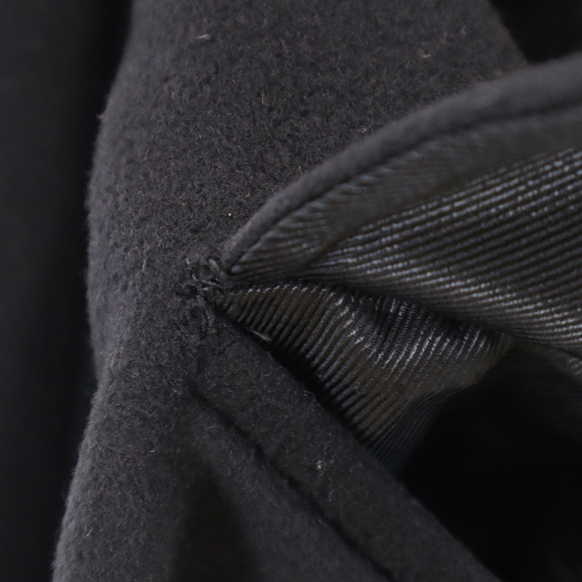 Dior ディオール イタリア製 チェスターコート 46 ブラック メンズ