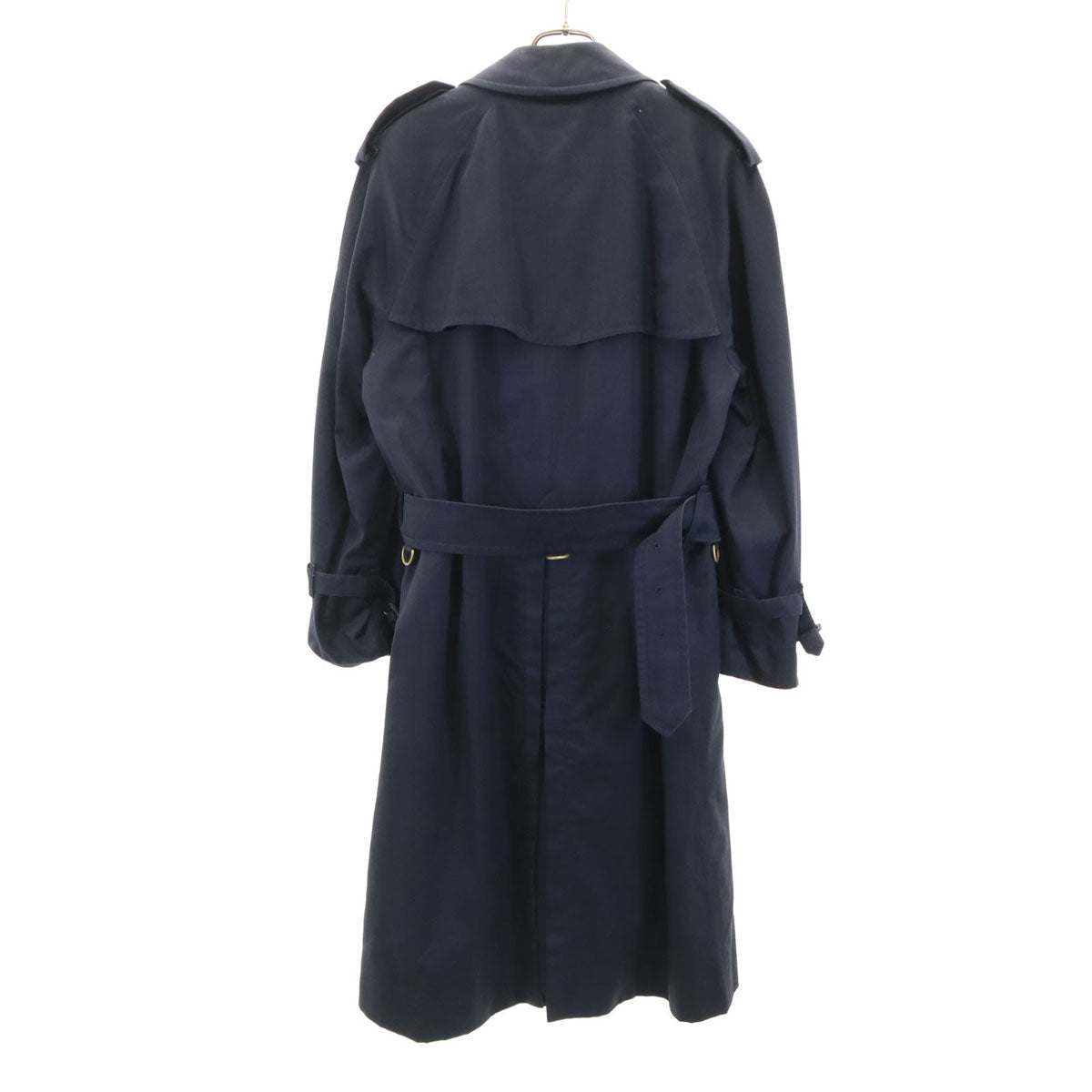Burberrys バーバリーズ 80s イングランド製 オールド ヴィンテージ トレンチコート 46 ネイビー ベストライナー付き メンズ