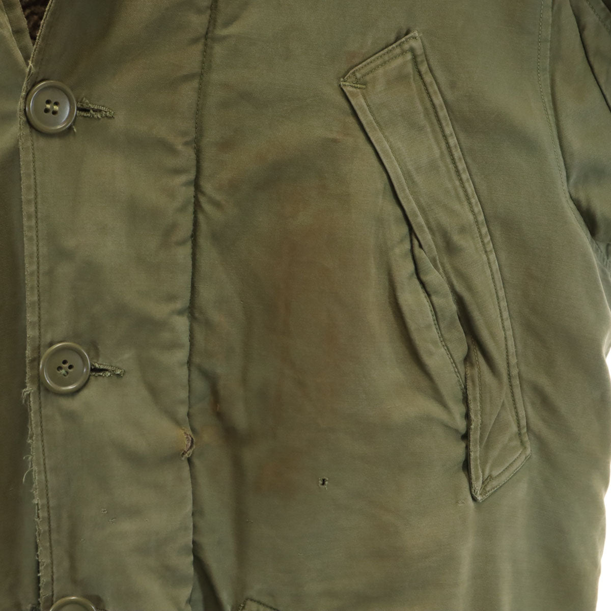 US ARMY アメリカ軍 40s 50s B9 ヴィンテージ ミリタリーコート 38 カーキ メンズ