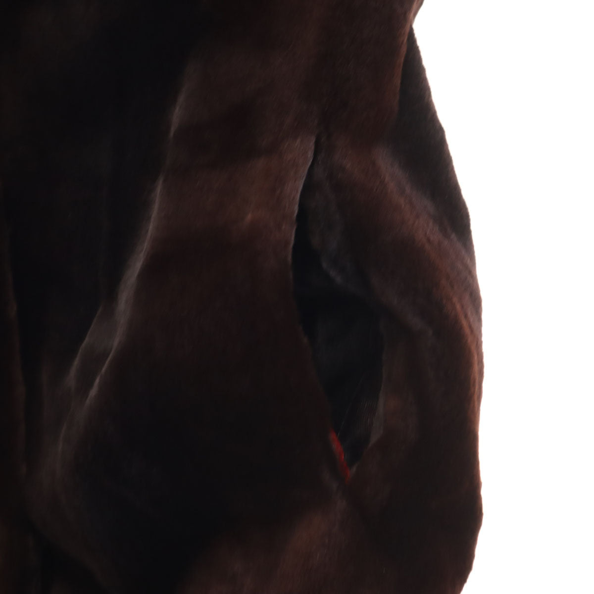 SAGA MINK サガミンク 毛皮コート F ブラウン系 レディース