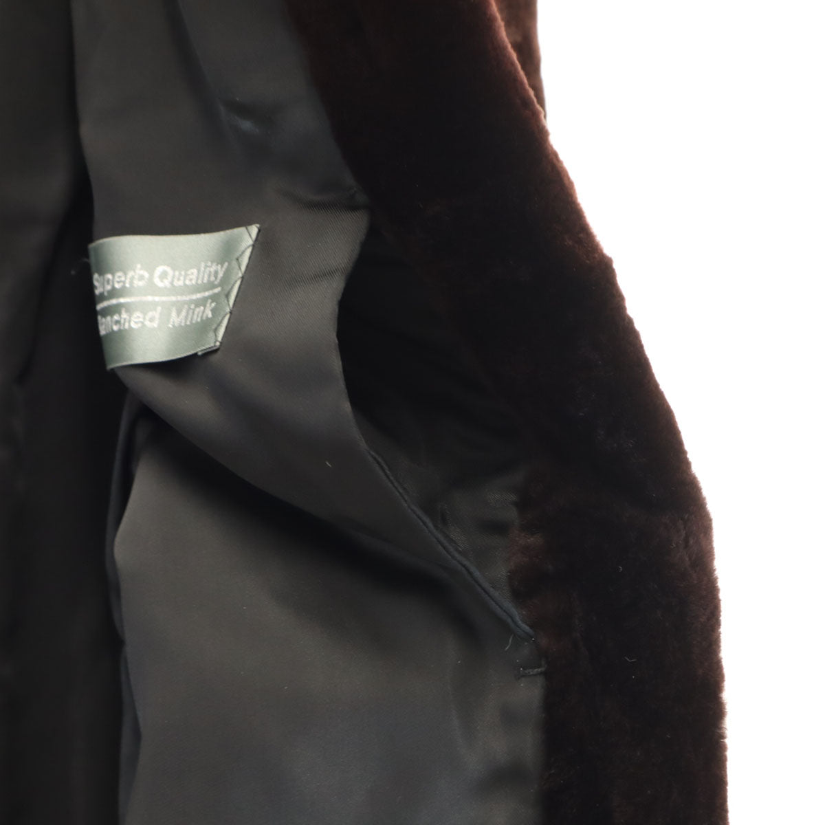 SAGA MINK サガミンク 毛皮コート F ブラウン系 レディース