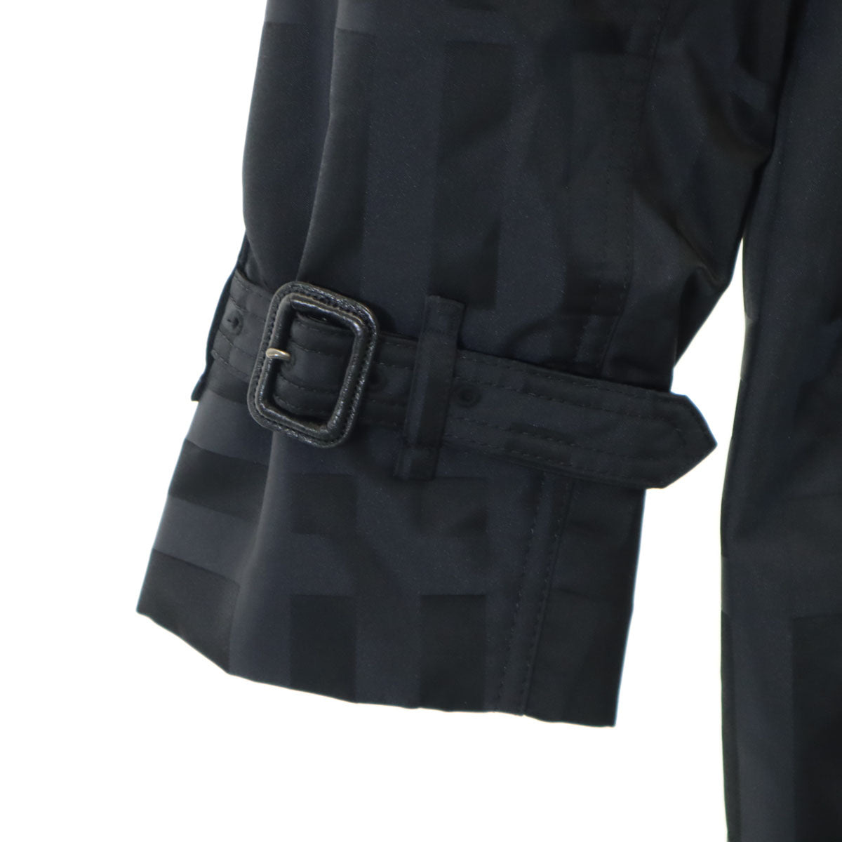 美品 BURBERRY LONDON バーバリーロンドン 日本製 コート 38 ブラック 三陽商会 レディース