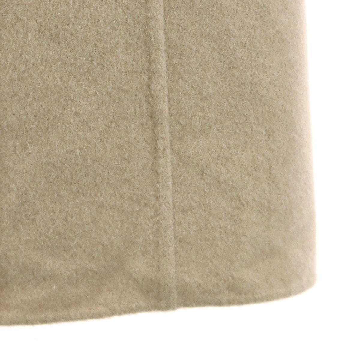 未使用 FOXEY BOUTIQUE フォクシー ブティック カシミヤウールブレンド 日本製 ヌートリア ファーコート F ベージュ レディース