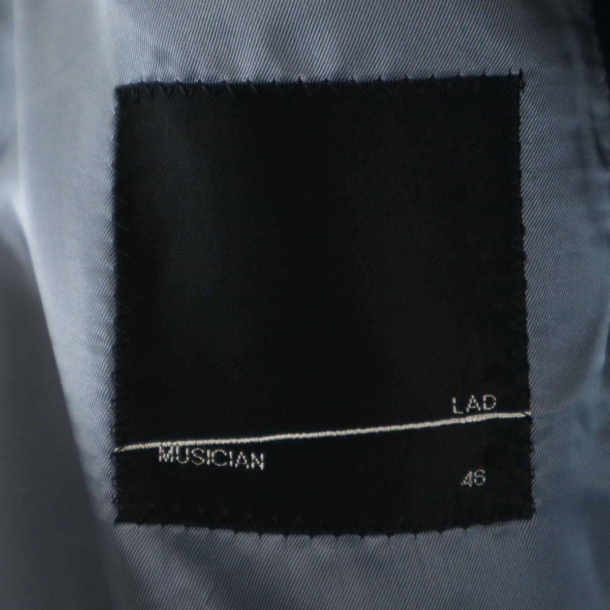 LAD MUSICIAN ラッドミュージシャン ステンカラーコート 46 ブルーグレー系 メンズ