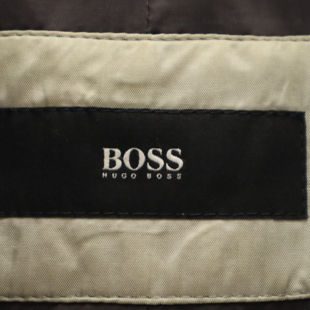 BOSS HUGO BOSS ボスヒューゴボス コート 44 グレー メンズ
