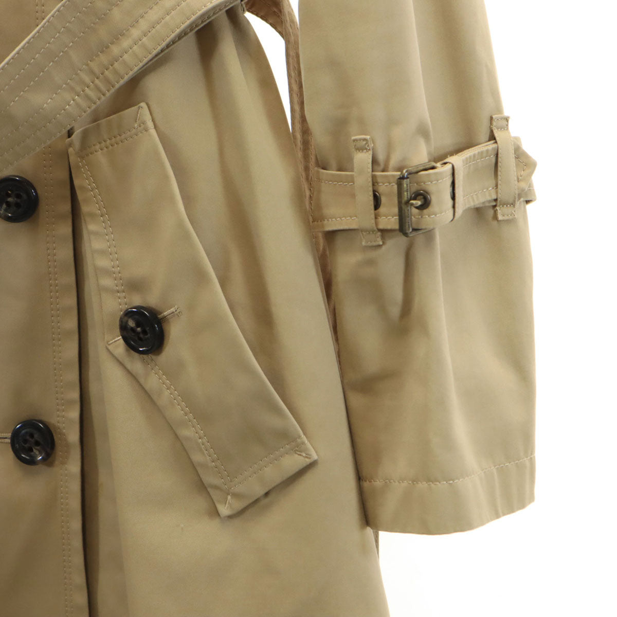 BURBERRY BLUE LABEL バーバリーブルーレーベル トレンチコート 40 ベージュ ベストライナー付き 三陽商会 レディース