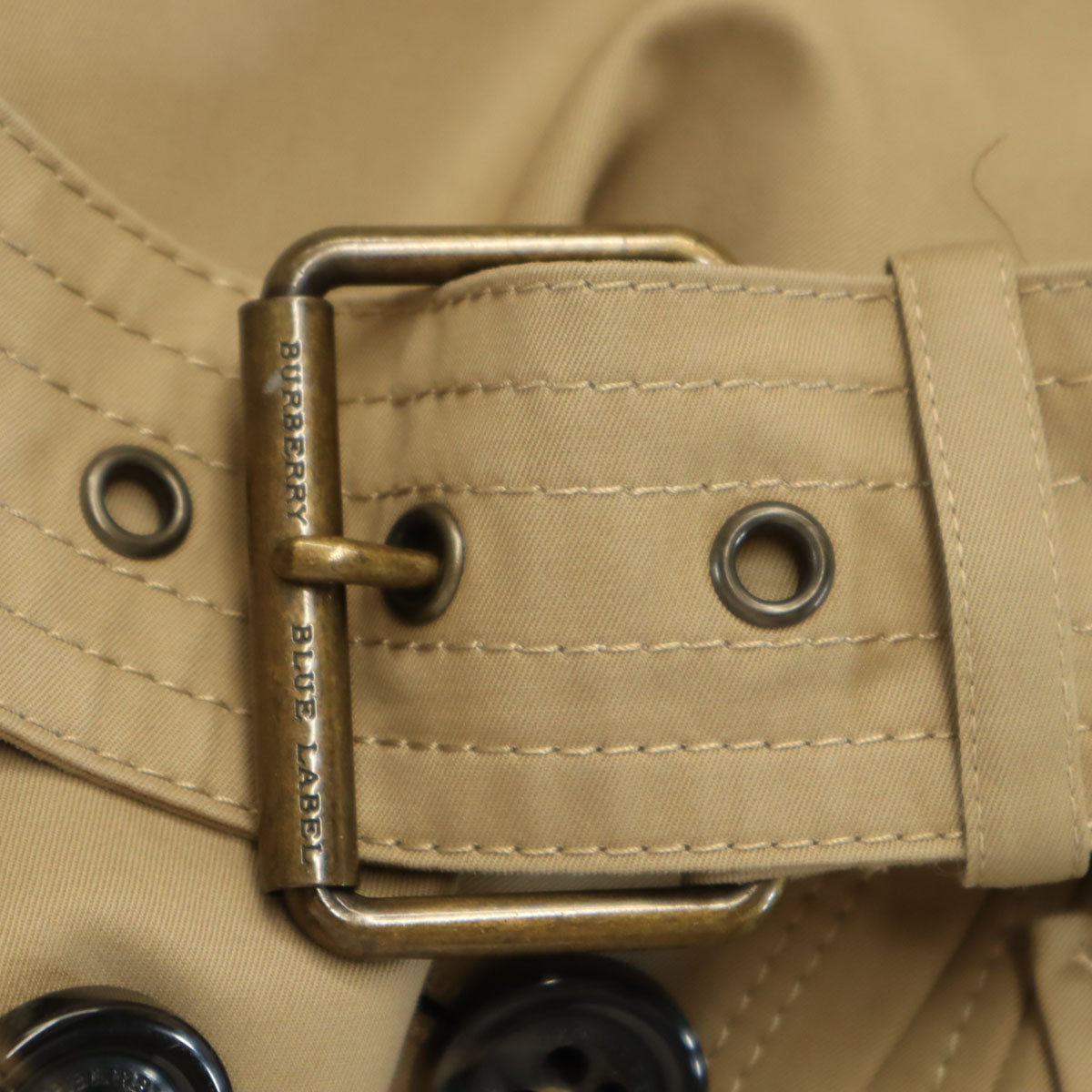 BURBERRY BLUE LABEL バーバリーブルーレーベル トレンチコート 40 ベージュ ベストライナー付き 三陽商会 レディース
