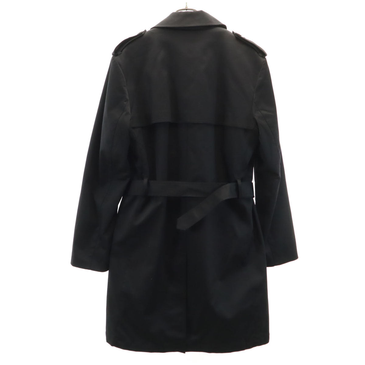 美品 LAUREN RALPH LAUREN ローレンラルフローレン トレンチコート 40R ブラック ライナー付き メンズ