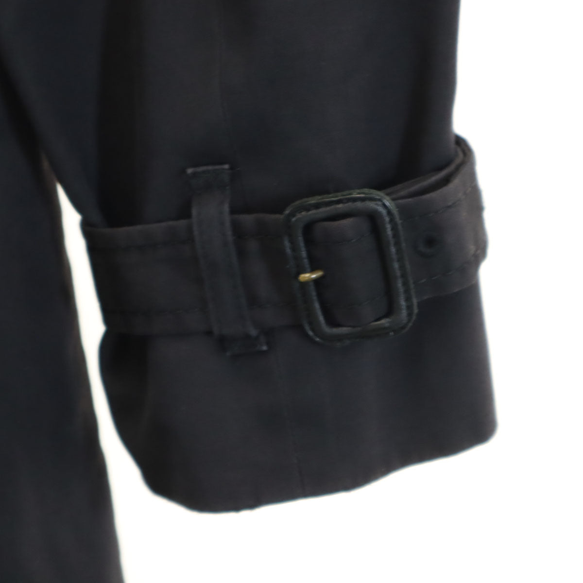 Paul Smith BLACK ポールスミス ブラック トレンチコート 40 ブラック ベストライナー付き レディース