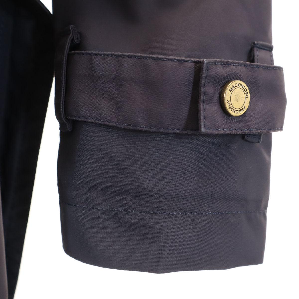 MACKINTOSH PHILOSOPHY マッキントッシュフィロソフィー トレンチコート 38 ブラック系 ライナー 三陽商会 レディース