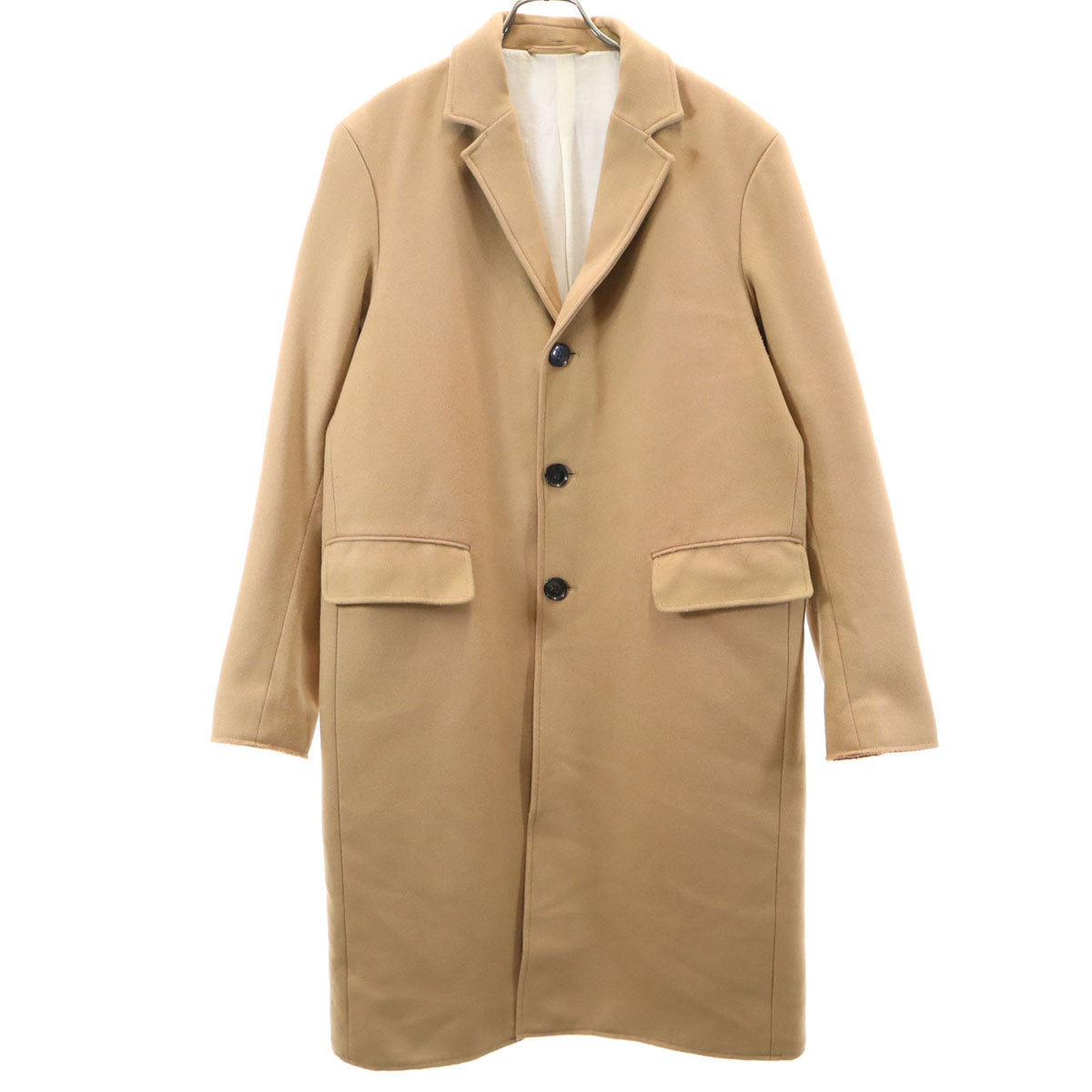 DIESEL ディーゼル チェスターコート 48 ベージュ系 メンズ