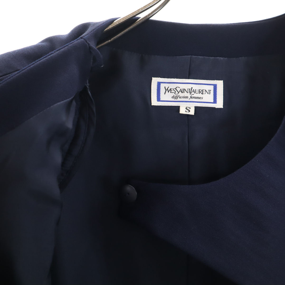 YVES SAINT LAURENT イヴサンローラン 90s ウール オールド コート S