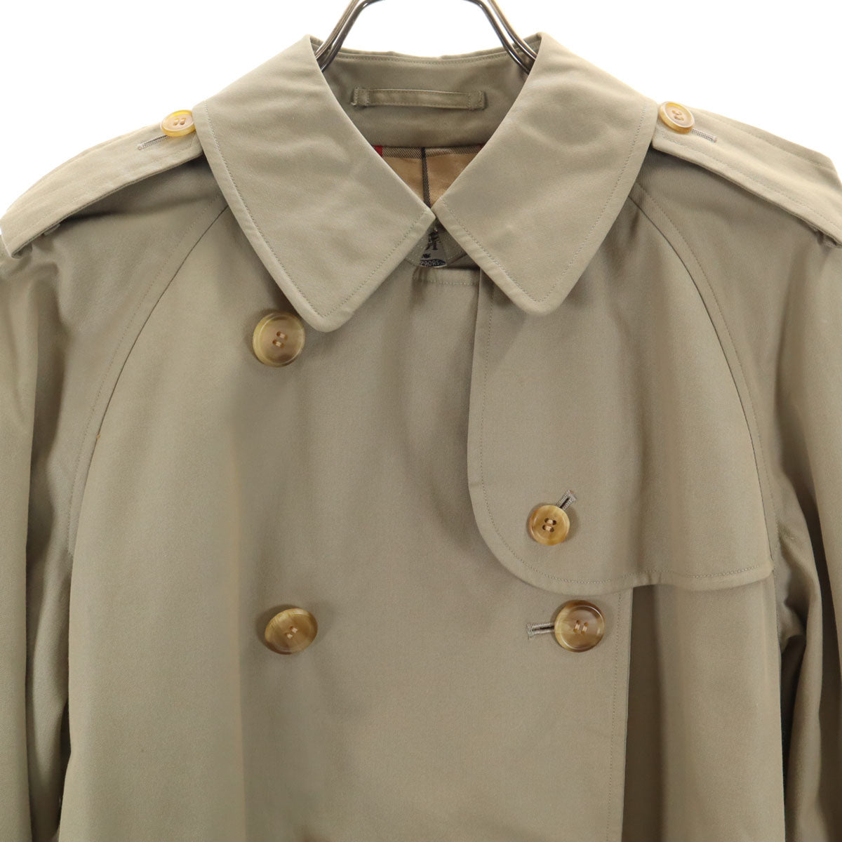 Burberrys バーバリーズ 90s オールド トレンチコート 9AB2 カーキ レディース