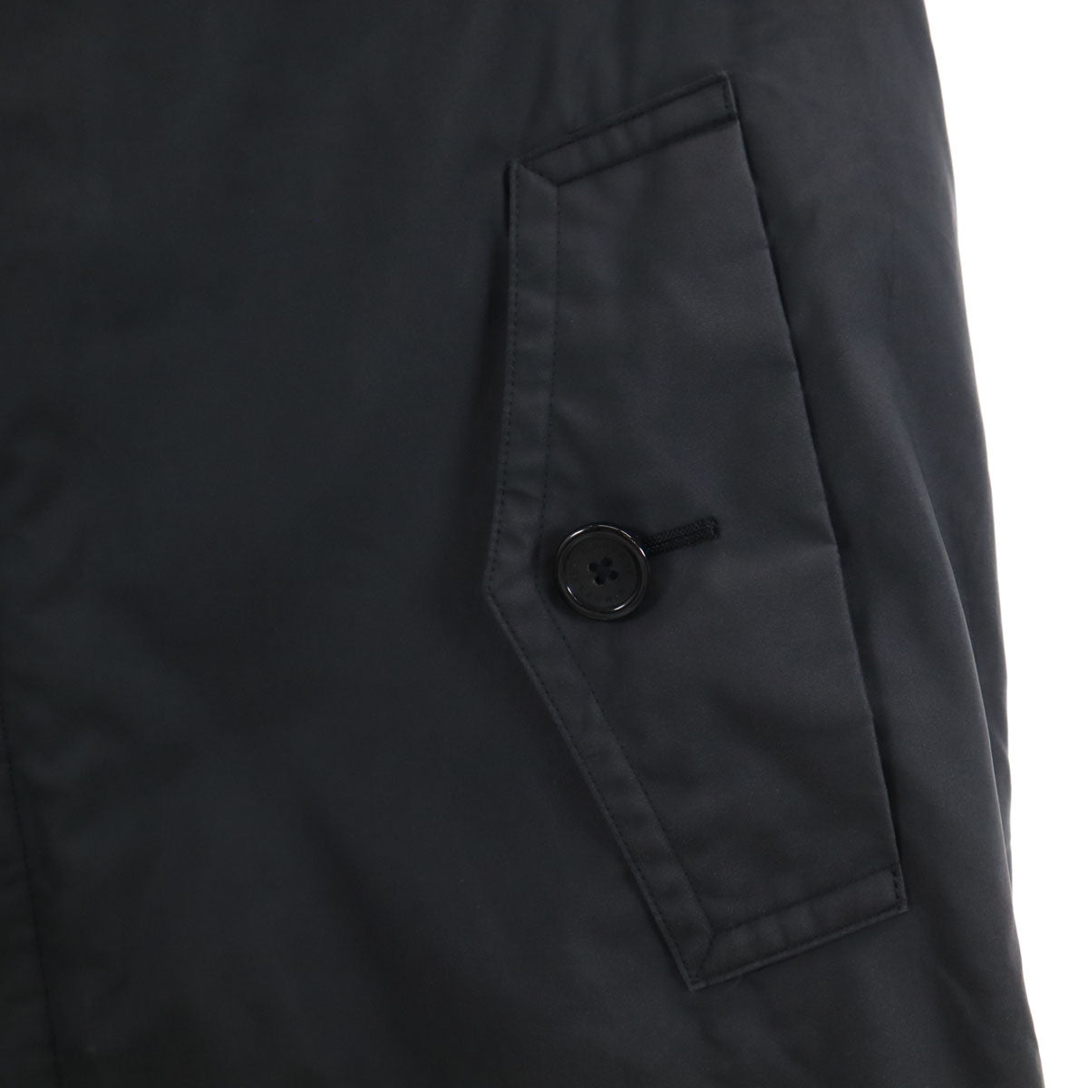 BURBERRY バーバリー 日本製 ライナー付き コート M ブラック 三陽商会