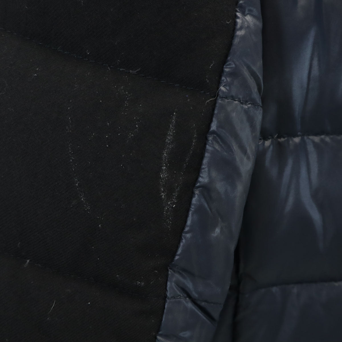 DUVETICA デュベティカ ブルガリア製 ダウンコート 42 ネイビー レディース