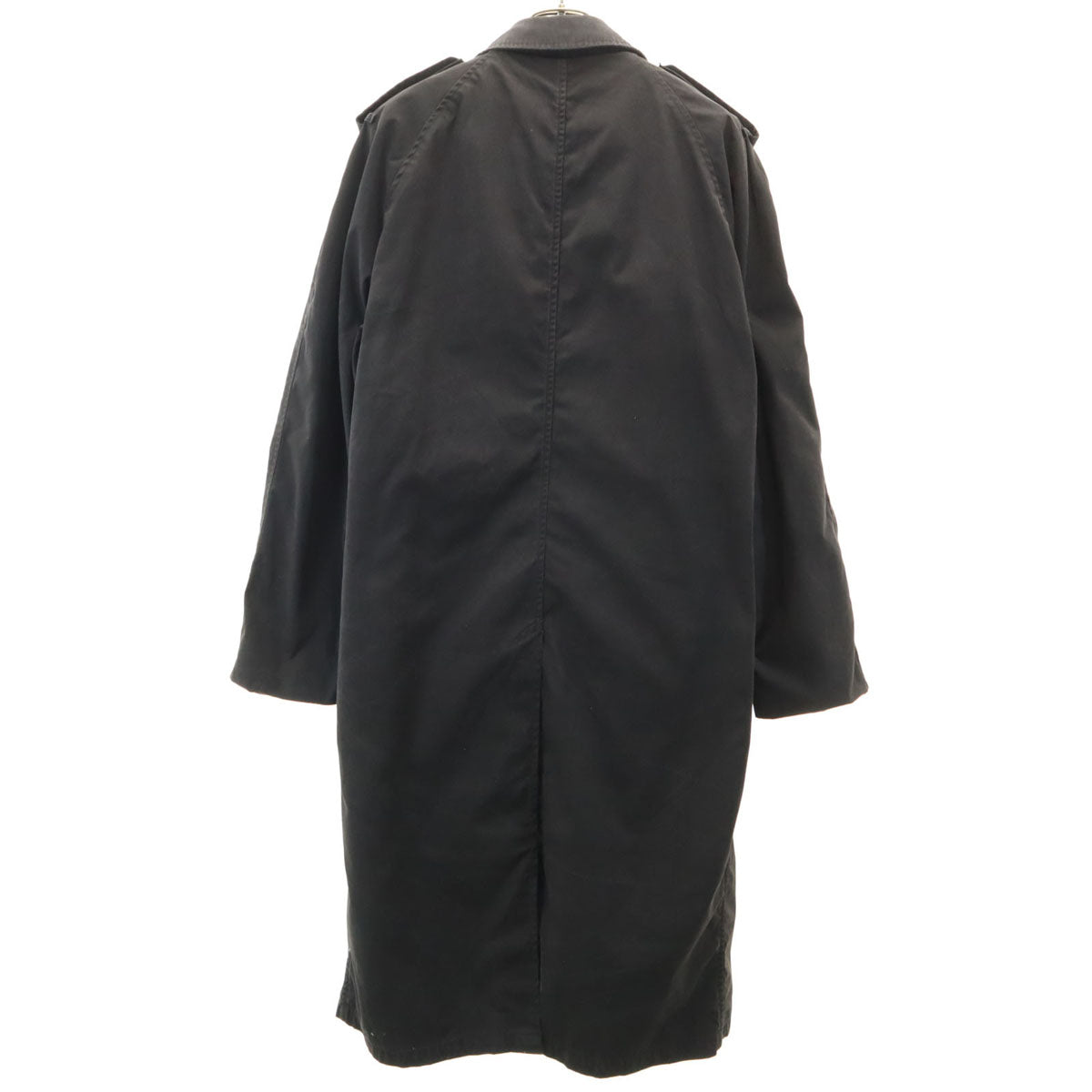 US NAVY アメリカ海軍 80s ヴィンテージ DLA オールウェザーコート ミリタリーコート 38 ブラック系 ライナー メンズ