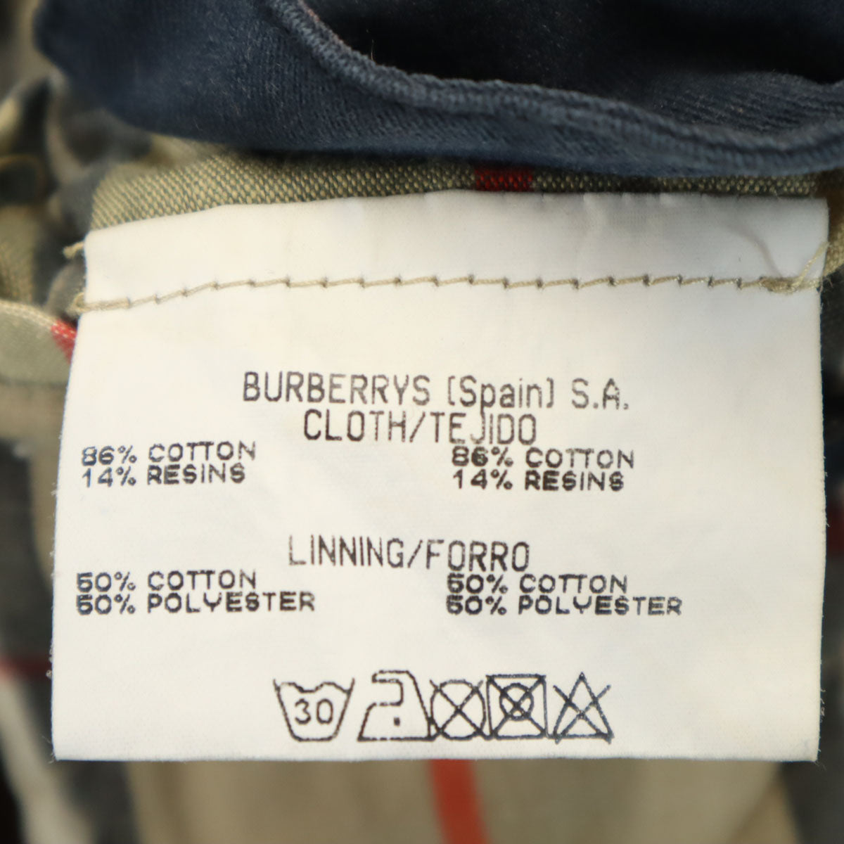 Burberrys バーバリーズ 90s オールド ステンカラーコート ネイビー系 メンズ