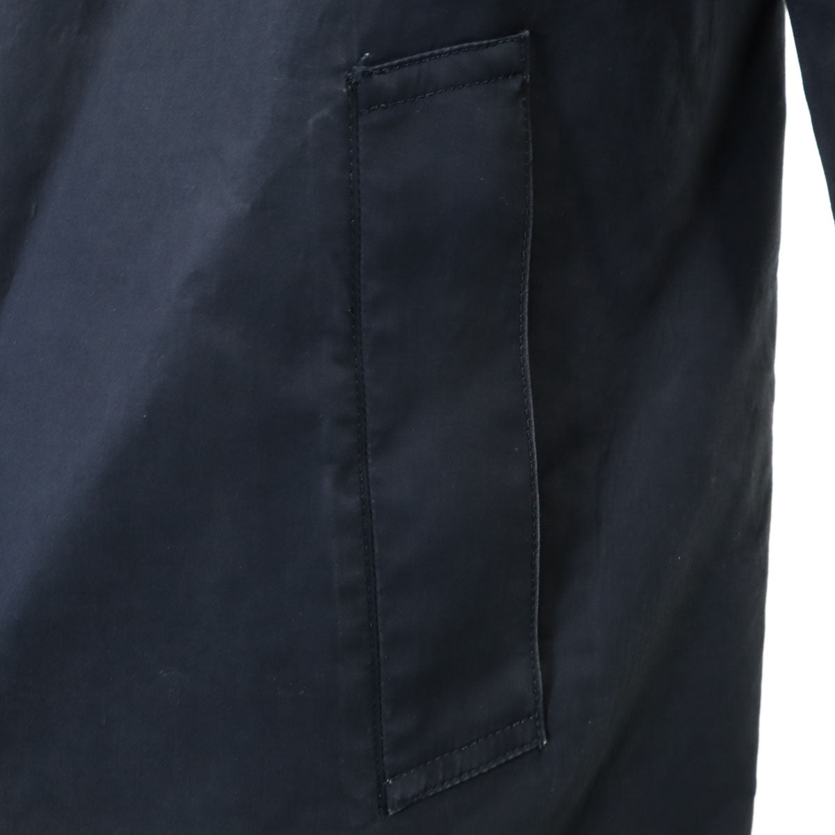 MACKINTOSH PHILOSOPHY マッキントッシュフィロソフィー 日本製 ステンカラーコート 36 ネイビー系 ライナー 三陽商会 メンズ