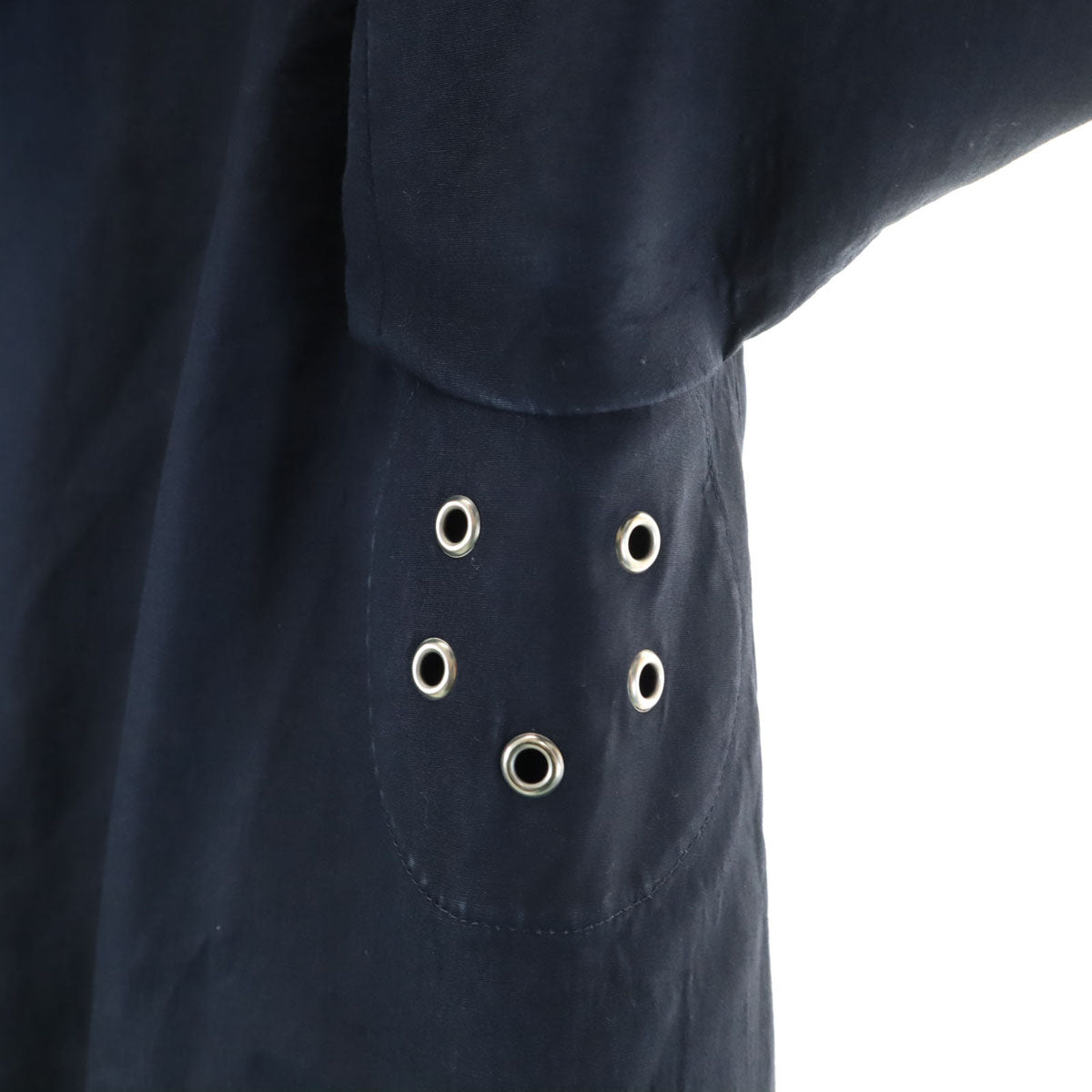 MACKINTOSH PHILOSOPHY マッキントッシュフィロソフィー 日本製 ステンカラーコート 36 ネイビー系 ライナー 三陽商会 メンズ