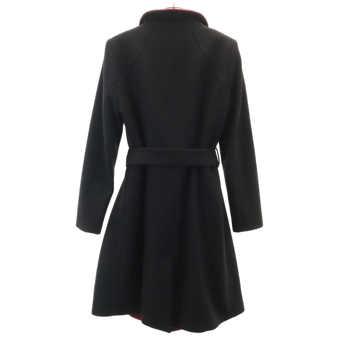 美品 TED BAKER テッドベーカー ウールブレンド コート 2 ブラック系 レディース