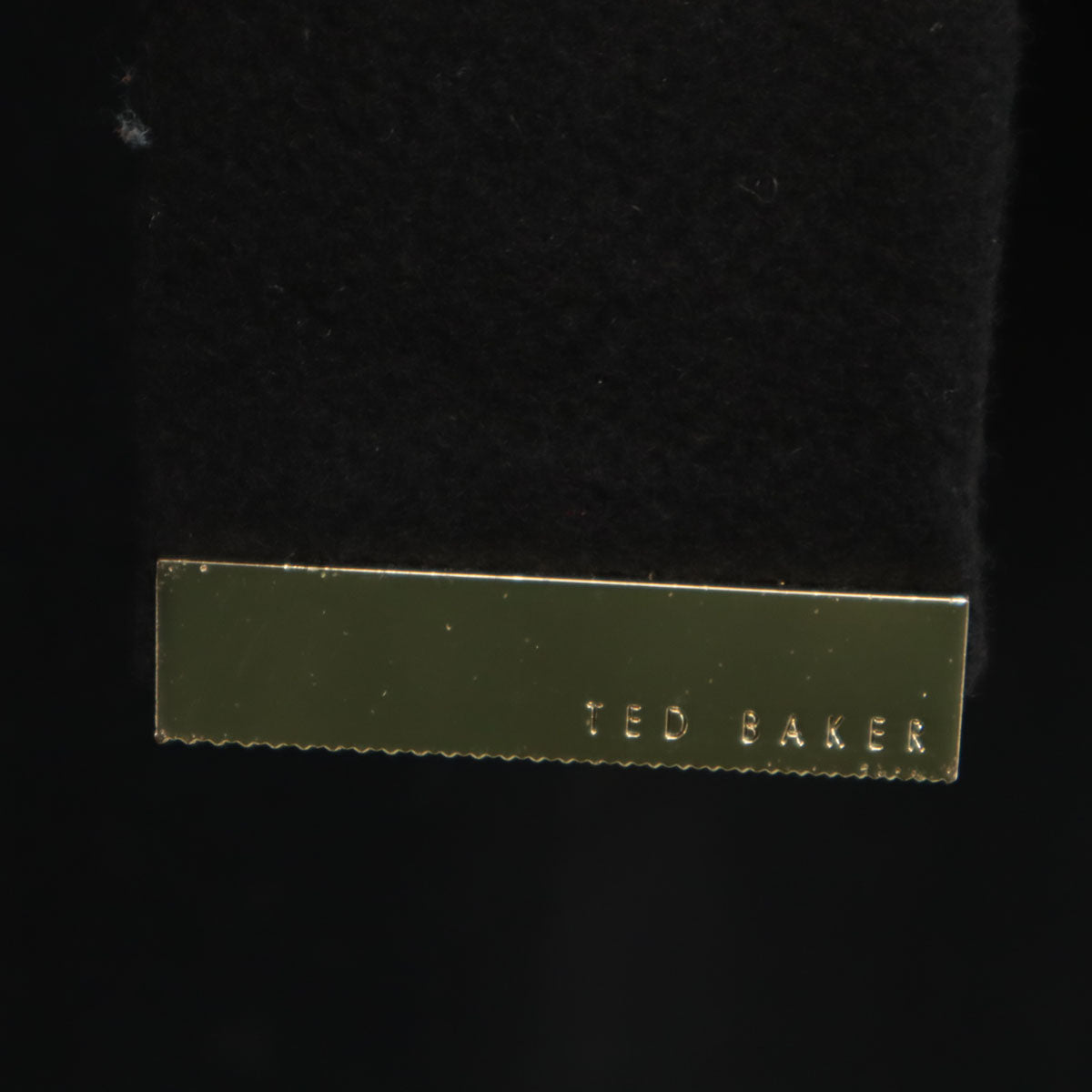 美品 TED BAKER テッドベーカー ウールブレンド コート 2 ブラック系 レディース