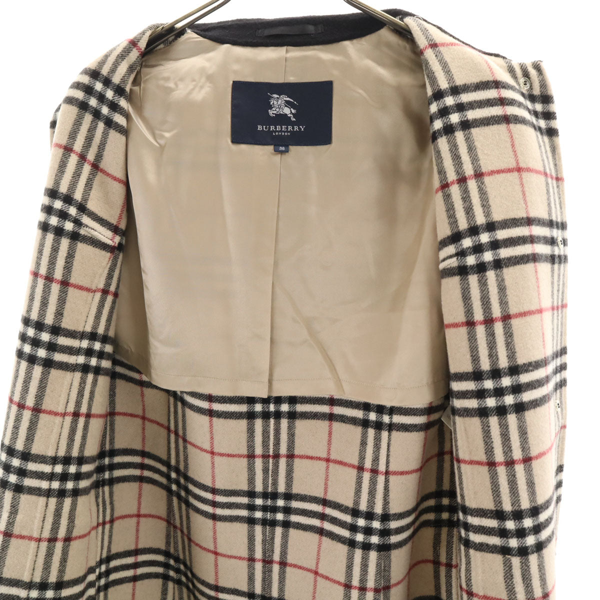 BURBERRY LONDON バーバリーロンドン コート 38 ブラック 三陽商会