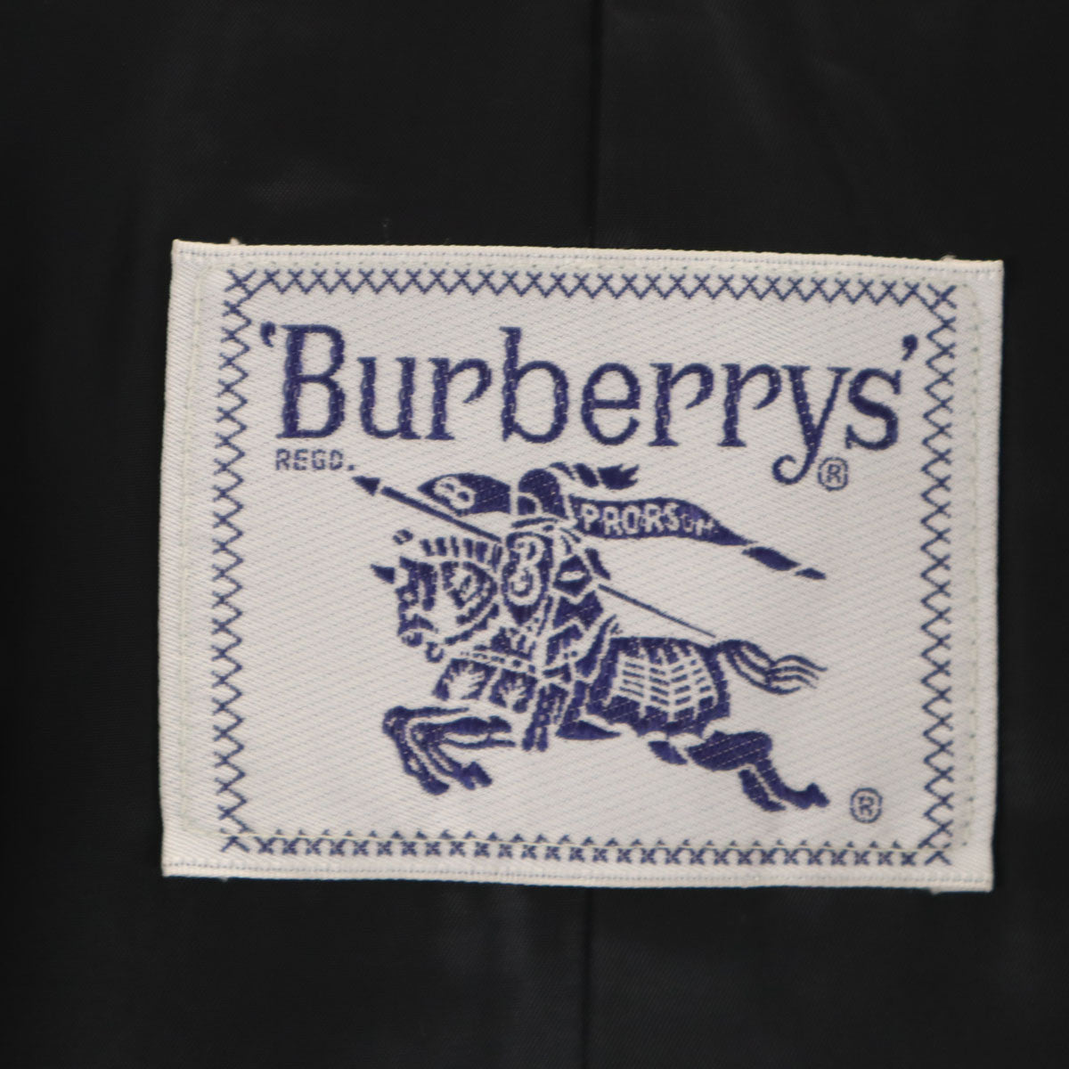 Burberrys バーバリーズ 90s オールド コート 7AR ブラック レディース