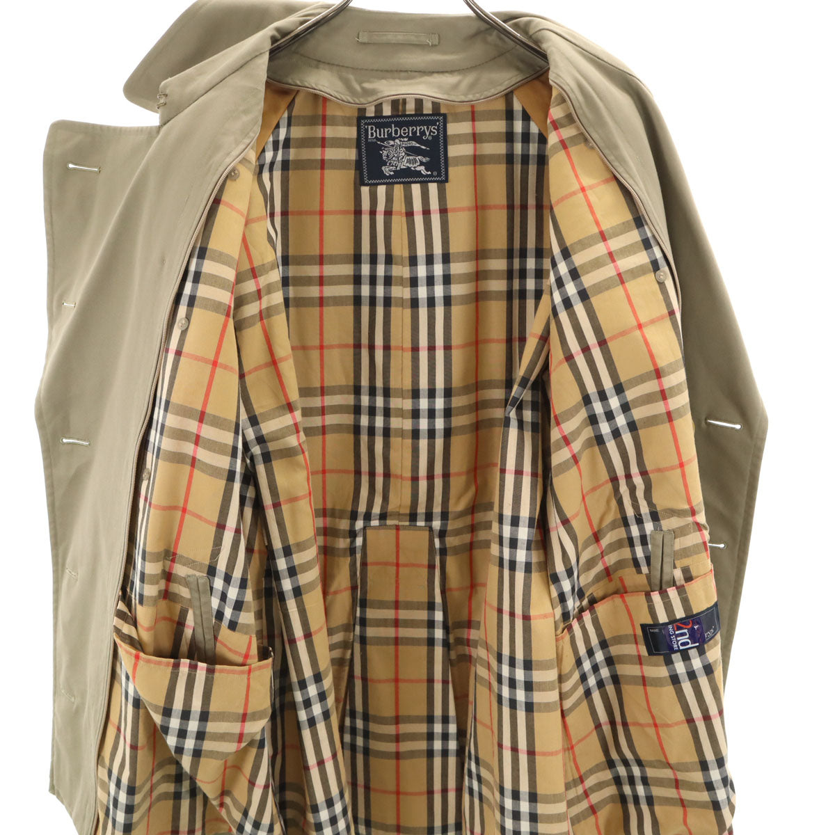 Burberrys バーバリーズ 90s オールド トレンチ ジャケット 94-175 グレージュ メンズ