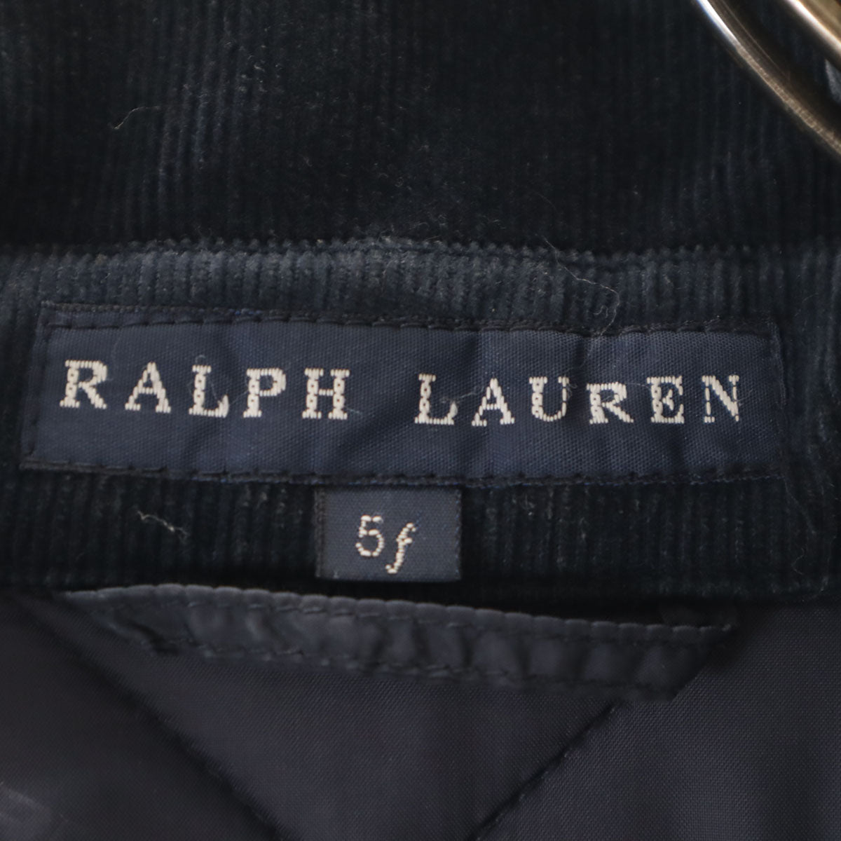 RALPH LAUREN ラルフローレン キルティングコート 5f ダークネイビー レディース