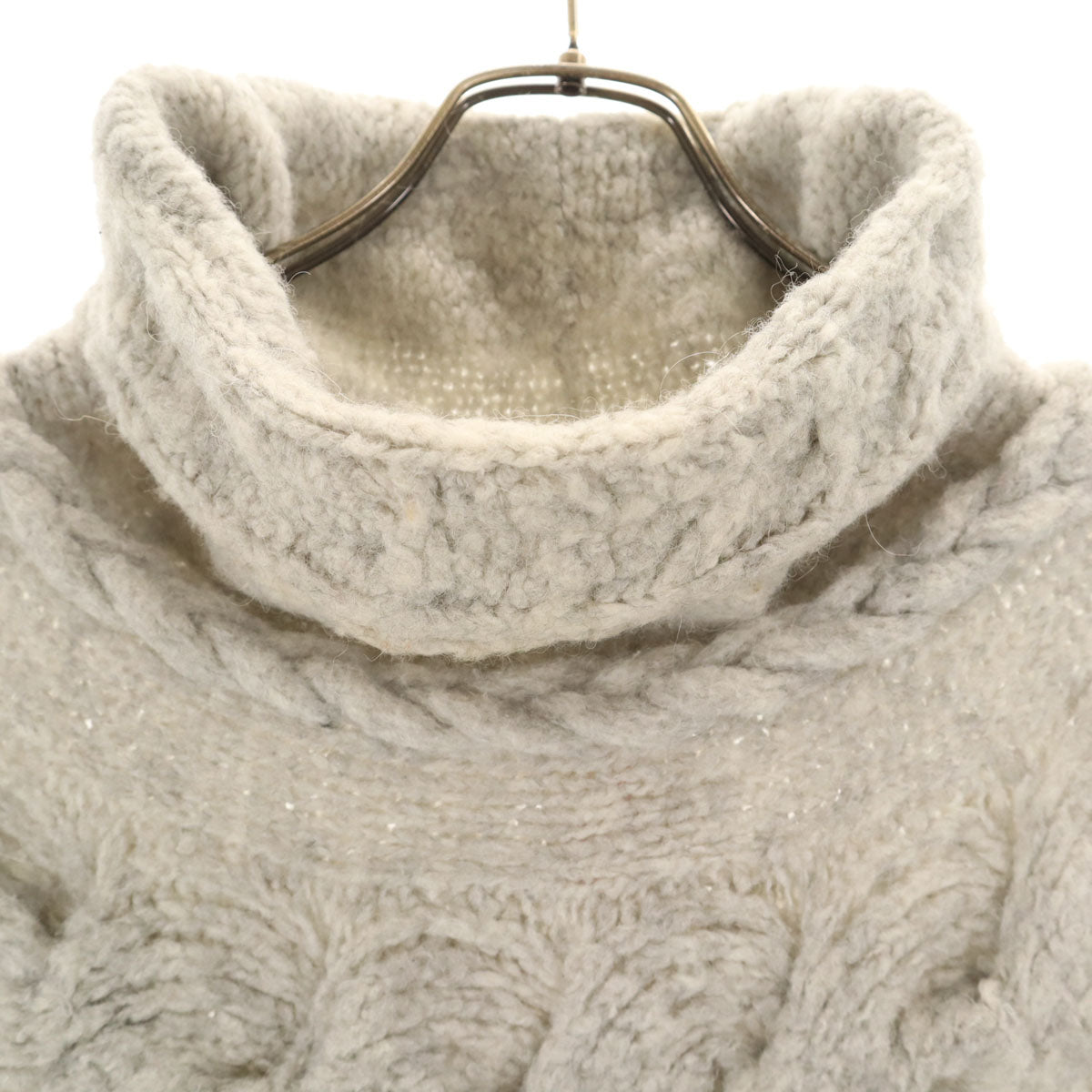 DIESEL ディーゼル 長袖 ニット ワンピース XS グレー系 レディース