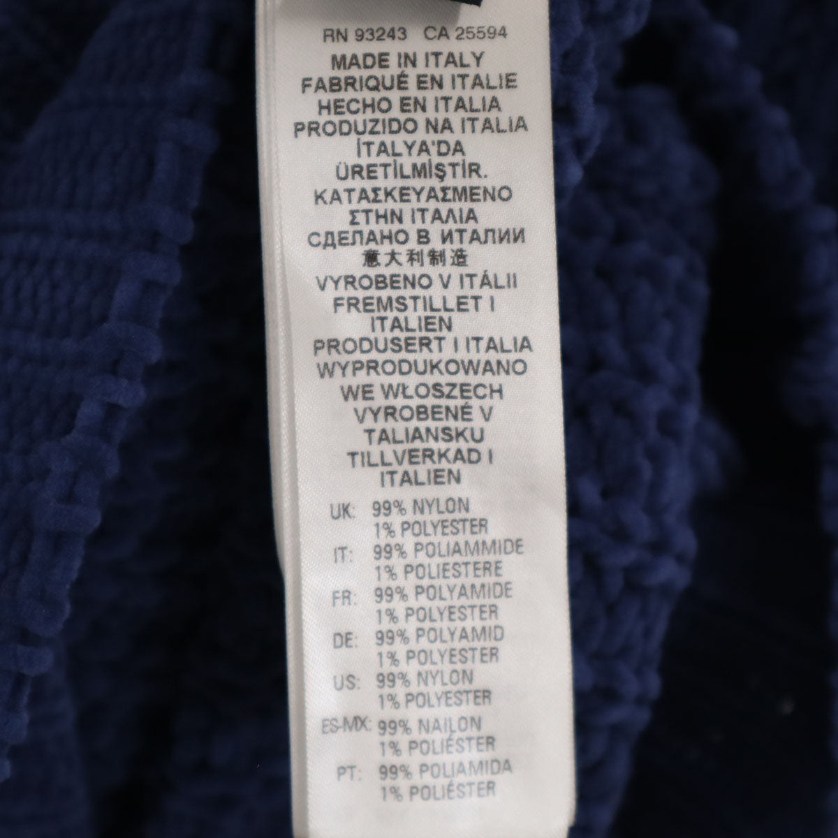 美品 DIESEL ディーゼル イタリア製 長袖 ニットカーディガン M ブルー メンズ