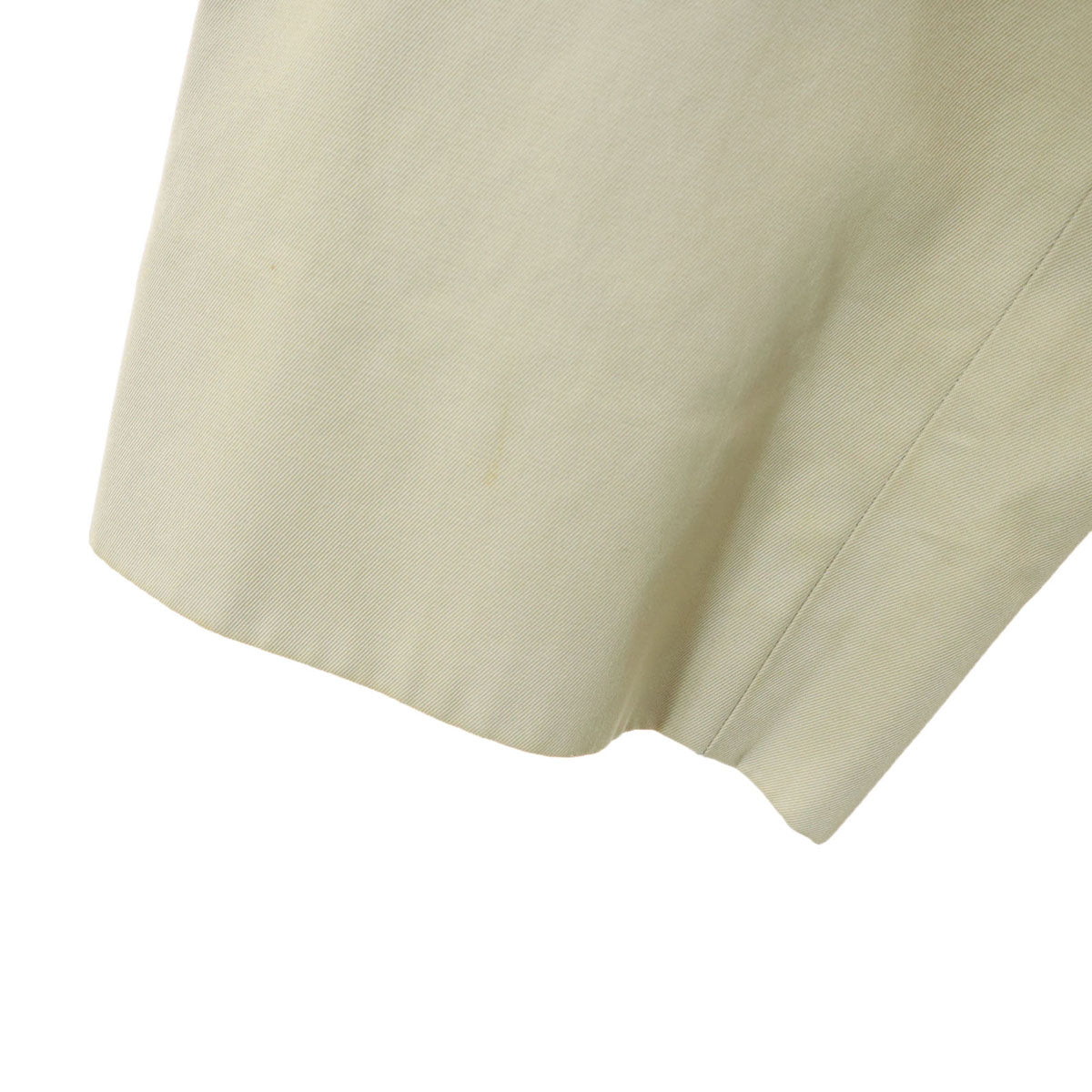 Aquascutum アクアスキュータム イングランド製 ステンカラーコート グレージュ メンズ