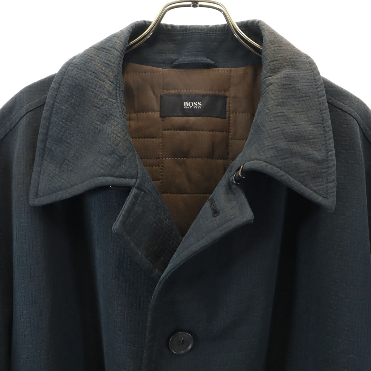 BOSS HUGO BOSS ボスヒューゴボス コート 58 ネイビー メンズ