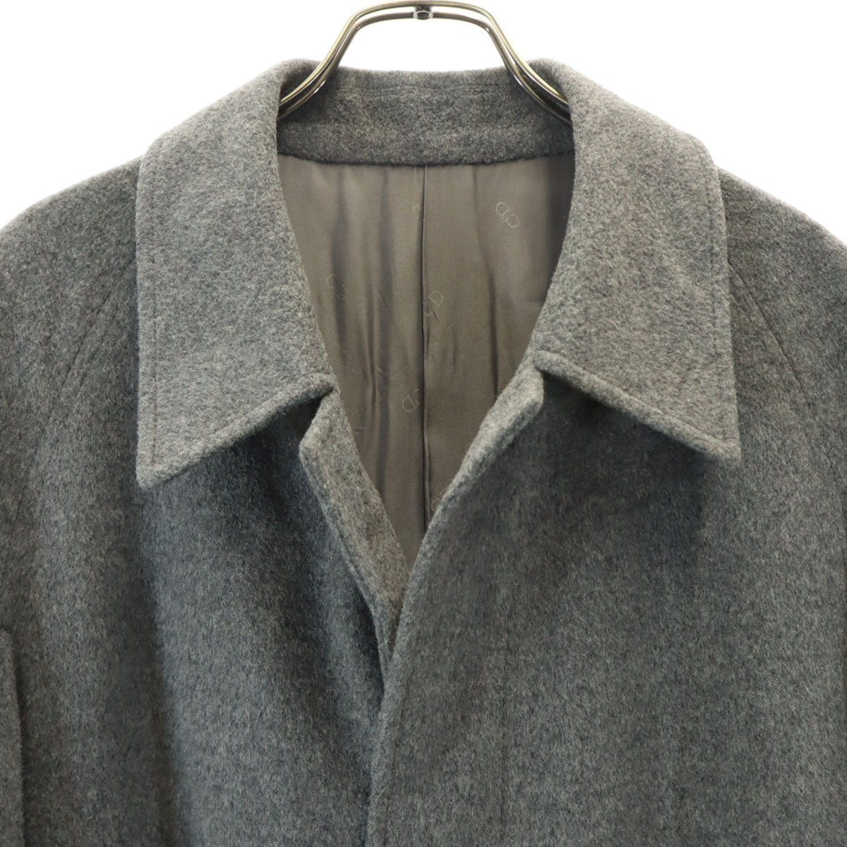 Christian Dior MONSIEUR クリスチャンディオール ムッシュ 90s オールド ステンカラーコート M グレー メンズ