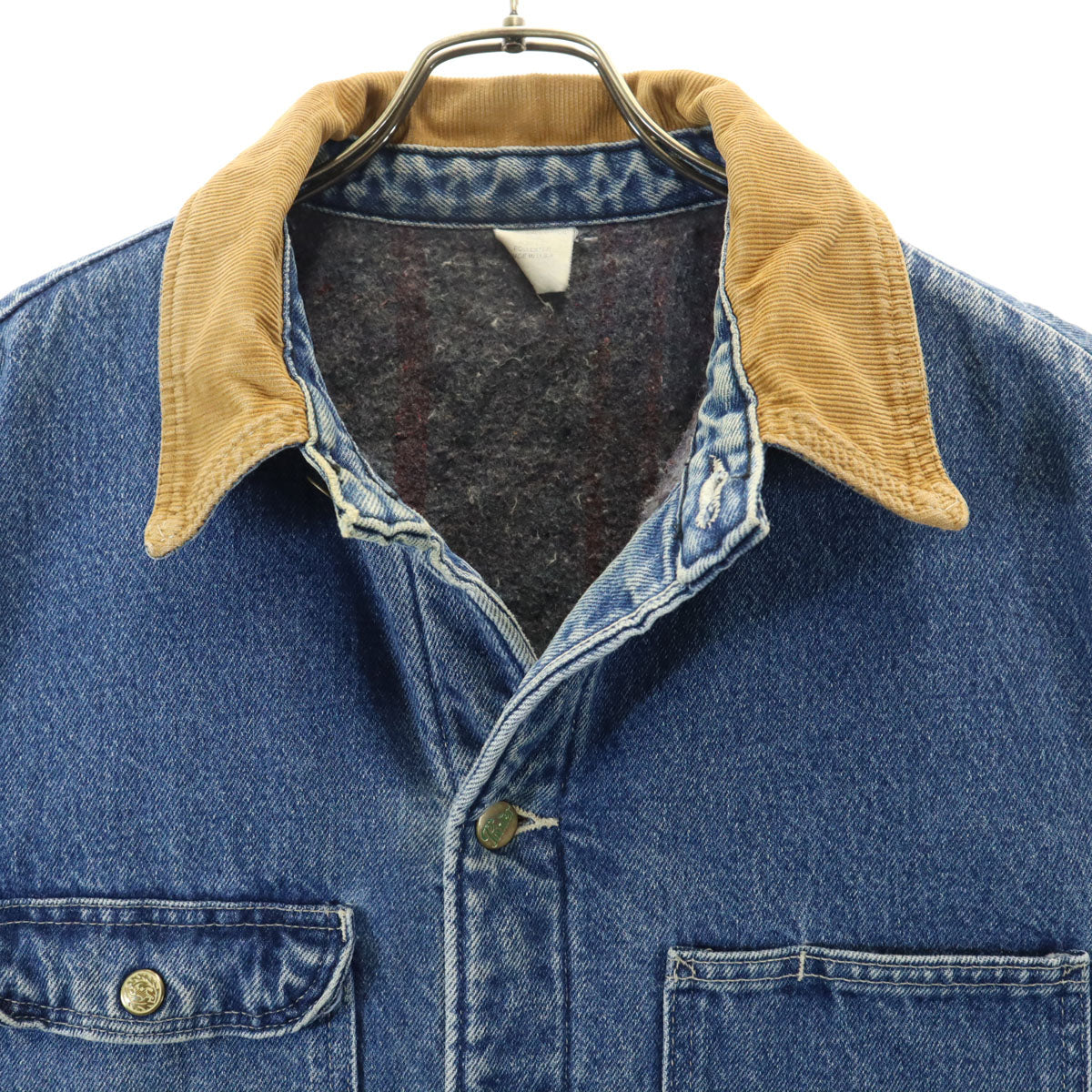 POINTER ポインター USA製 カバーオール L ブルー系 メンズ