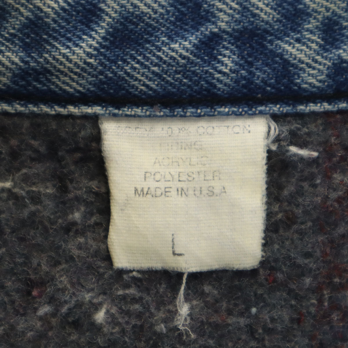 POINTER ポインター USA製 カバーオール L ブルー系 メンズ